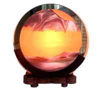 Himalayan Salt Round Lamp Red Sand Nature Healing Warm Bed Ion Night Light 3.5KG
