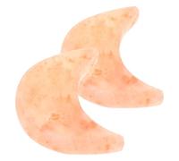 Himalayan Salt Soap 2pcs Brown Moon Shape Handmade Bar