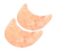 Himalayan Salt Soap Exfoliating Bar Brown Moon Shape 2pcs