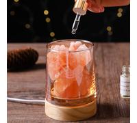 Himalayan Salt Stone Essential Oil Diffuser - Lavender Essential Oil Gift Set - Natural Aromatherapy Diffuser for Home & Office - Stress Relief & Air Purifier - Gift for Women