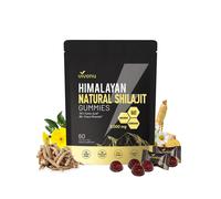 Himalayan Shilajit Gummies | With Ashwagandha, Gokshura & other herbs | No added sugar | 60 Gummies