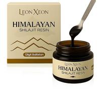 Himalayan Shilajit Resin 30g - Pure Black Mineral Resin from Gilgit Baltistan - Wild-Harvested & Lab Tested (64% Fulvic Acid) - Premium Glass Jar - Traditional Source - UK Compliant