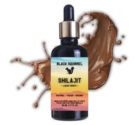 Himalayan Shilajit Resin Liquid Drops. High Strength, Pure & Potent [50ml] with Dropper. Authentic, Fulvic Acid & Natural Trace Mineral Complex. Organic & Vegan