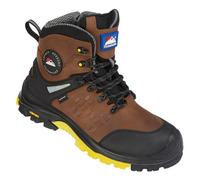 Himalayan Vibram Brown Zipper Boot (Brown) (Uk 9)