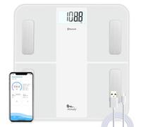 himaly Bathroom Scales for Body Weight, USB Rechargeable Body Fat Scale