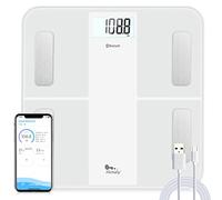 himaly Bathroom Scales for Body Weight, USB Rechargeable Body Fat Scale