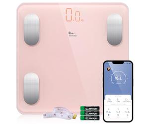 himaly Smart Body Fat Scales, Digital Weight Bathroom Scales Weighing Scale for Body Weight, Analyzer Smart App Body Composition with BMI, Muscle Mass Track for Fitness, Weight Loss