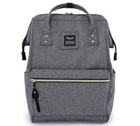 Himawari Travel Backpack with USB Charging Port Large Diaper Bag Doctor Bag School Backpack for Women&Men, College Student Rucksack Fits 13.6 Inch Laptop(USB Gray)