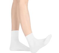 Himcus Girls Ballet Socks 3-Pack Kids Seamless Dance Socks Soft Breathable(Ballet White,S)