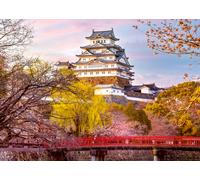 Ravensburger - 12001316 2D Adult Puzzle Beautiful Castles-Himeji Castle, Japan, 1000 Pieces