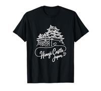 Himeji Castle, Japan Signature Heart Art - Souvenir T-Shirt