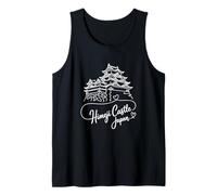 Himeji Castle, Japan Signature Heart Art - Souvenir Tank Top