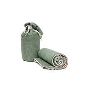 Himeya Mingle Flannel Fern Green Throw Blanket 130 x 170 cm