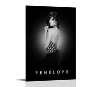 HIMGZXGWQ Actress Penelope Cruz Art Poster Decorative Painting Canvas Wall Art Living Room Poster Bedroom Painting Wall Art Picture Print Modern Family Room Decor 20 x 30 Inches (50 x 75 cm)