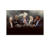 HIMGZXGWQ Andrew Tate Donald Trump Poster Decorative Painting Canvas Wall Art Living Room Poster Bedroom Painting Wall Art Picture Print Modern Family Room Decor 12 x 18 Inches (30 x 45 cm)