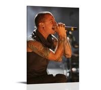 HIMGZXGWQ Chester Bennington Poster Decorative Painting Canvas Wall Art Living Room Poster Bedroom Painting Wall Art Picture Print Modern Family Room Decor 12 x 18 Inches (30 x 45 cm)