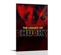 HIMGZXGWQ Cult of Chucky Movie Poster Decorative Painting Canvas Wall Art Living Room Poster Bedroom Painting Wall Art Picture Print Modern Family Room Decor 12 x 18 Inches (30 x 45 cm)