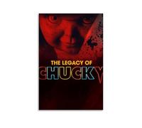 HIMGZXGWQ Cult of Chucky Movie Poster Decorative Painting Canvas Wall Art Living Room Poster Bedroom Painting Wall Art Picture Print Modern Family Room Decor 08 x 12 Inches (20 x 30 cm)