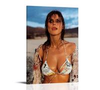 HIMGZXGWQ Heidi Klum Vintage Poster Decorative Painting Canvas Wall Art Living Room Poster Bedroom Painting Wall Art Picture Print Modern Family Room Decor 12 x 18 Inches (30 x 45 cm)