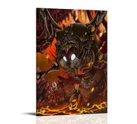 HIMGZXGWQ Hollow Knight Silksong Art Poster Decorative Painting Canvas Wall Art Living Room Poster Bedroom Painting Wall Art Picture Print Modern Family Room Decor 20 x 30 Inches (50 x 75 cm)