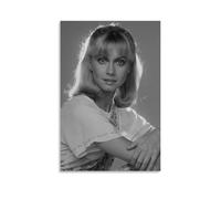 HIMGZXGWQ Olivia Newton John Poster Decorative Painting Canvas Wall Art Living Room Poster Bedroom Painting Wall Art Picture Print Modern Family Room Decor 12 x 18 Inches (30 x 45 cm)