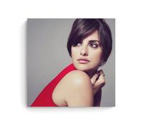 HIMGZXGWQ Penelope Cruz Actress Poster Decorative Painting Canvas Wall Art Living Room Poster Bedroom Painting Wall Art Picture Print Modern Family Room Decor 24 x 24 Inches (60 x 60 cm)