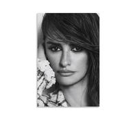 HIMGZXGWQ Penelope Cruz Beauty Poster Decorative Painting Canvas Wall Art Living Room Poster Bedroom Painting Wall Art Picture Print Modern Family Room Decor 24 x 36 Inches (60 x 90 cm)
