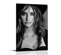 HIMGZXGWQ Penelope Cruz Poster Decorative Painting Canvas Wall Art Living Room Poster Bedroom Painting Wall Art Picture Print Modern Family Room Decor 12 x 18 Inches (30 x 45 cm)