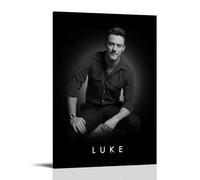 HIMGZXGWQ Singer Luke Evans Poster Decorative Painting Canvas Wall Art Living Room Poster Bedroom Painting Wall Art Picture Print Modern Family Room Decor 08 x 12 Inches (20 x 30 cm)