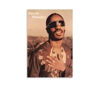 HIMGZXGWQ Stevie Wonder Vintage Poster Decorative Painting Canvas Wall Art Living Room Poster Bedroom Painting Wall Art Picture Print Modern Family Room Decor 08 x 12 Inches (20 x 30 cm)