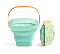 HIMI Foldable Paint Bucket, 21 x 21 x 16 cm, Foldable Bucket Container for Painting Washing Brushes, Ideal for Gouache, Acrylic and Watercolor, Portable Bucket for Indoor and Outdoor.