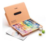 HIMI Gouache Paint Set, 112 Colours, 12 ml, Non-Toxic Paint for Canvas and Paper, Art Supplies for Professionals, Students, Kids and More (Gentle Peach)