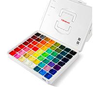 HIMI Gouache Paint Set, 56 Colours x 30ml/1oz with a Portable Carrying Case