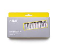 HIMI Watercolour Set 24 Colours 12ml Tubes, Pure Paint Colour, Inspiring Design, Artist Art Supplies, Gift, Watercolor Materials, Lightfast Paints, Vivid Results, High Pigments, Gum Arabic