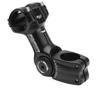 Himiway 31.8mm Bike Stem 110mm ±60 Degree Adjustable MTB Stem Aluminum Alloy Bicycle Handlebar Stem Extender Riser for Most Mountain Bike Road City Bike MTB (Only Fit 1.25"/31.8mm Handlebar)