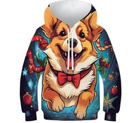 HIMKSRE 3D Hoodies Chinese Dragon Stylish Kids Pullover, Ideal for Boys And Girls, Great for Everyday Wear(Style-2,90)