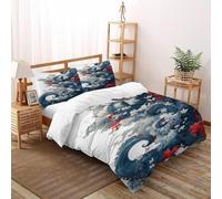 HIMLIKE Octopus Tentacles Bedding Sets for Boys Kids Duvet Cover,3D Animal Themes Marine Animals Comforter Cover Bed Set Ultra Soft Room Decor Super King（260x220cm）