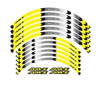 HIMNIL 21 "19 RIM WHEEL STRIPES TAPE STICKERS FOR SUZUKI RM-Z 450 2005-2020 RM-Z 250 2004-2021 RMZ 250 450 Rim Decals (Color : 11)