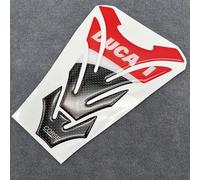 HIMNIL decorative moldings 3D Motorcycle Fuel Tank Pad Sticker Decal For Ducati PANIGALE V2 V4 959 1098 848 EVO 1198 1199 Monster696 796 795 1100 (Color : 2)