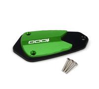HIMNIL Motorcycle Front Brake Clutch Fluid Tank Reservoir Oil Cup Cover Cap Green For Kawasaki Z1000 2010-2018 (Color : Green)