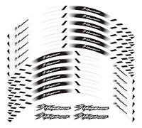 HIMNIL Motorcycle Thick Edge Outer Rim Sticker Stripe Wheel Decals For SUZUKI Hayabusa GSXR1300 GSX1300R GSXR1300R Rim Decals (Color : 5)