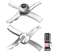 HiMoliwa Paddle Blade Replacement Compatible with Ninja Creami NC300 Series Ice Cream Makers, Ninja Creami Blade Paddle Replacement(Stainless Steel)