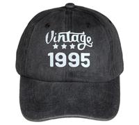 Himozoo Birthday Gifts for Men Women,Personalized 30th Birthday Ideas Gift,Parents Vintage Hat (UK, Alpha, M, L, 30th_Black Washed)