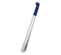 Himscev 1Pcs Long handled Shoe horns 46cm Shoehorn pregnant woman elderly Shoe spoon home-use Lazy people Shoe spatula(Blue)