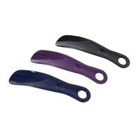 Himscev 3PCS Shoehorn Plastic Shoe Horn Spoon Shape Shoehorn Shoe Lifter Tools Flexible Sturdy Slips Lazy Shoe Helper