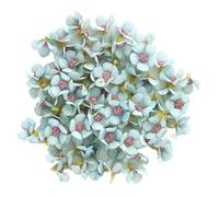 Himscev 50pcs Mini Daisy Artificial Flowers - Lifelike Floral Decor for Weddings, Parties, and Home Use(Blue)