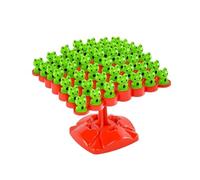 Himscev Frog Balance Tree Board Game Set - Math Stacking & Attention Training Interactive Game for Family and Friends
