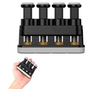 Himscev Hand Finger Exerciser Hand Grip Strengthener 4-Tension Adjustable Ergonomic Silicone Finger Trainer for Arthritis Therapy