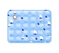 Himscev Pet Cooling Mat Ice Gel Self Added Water Durable Dog Cat Summer Sleeping Pad Ice Cushion Cooling Pad for Small Big Dogs(Style 5,M 40x50cm)