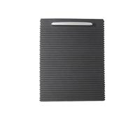 Himwqfuh Car Center Console Sliding Shutters For VW For Magotan CC For Passat B6 B7 Interior Armrest Center Console Cup Holder Cover Trim Zipper Rolling Shutter Blind(Black-1PC)